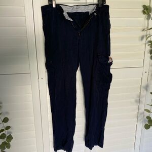 FR navy pants